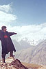 Anand fooling around at Rohtang Pass