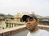 Devinder in Amber fort