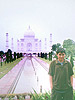 Kieran at the Taj