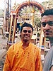 Sameer Agarwal and I at Neelkanth Mahadev temple